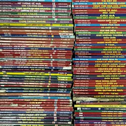 Combo 100 cuốn truyện tranh ngẫu nhiên (Quỷnh, Cậu Bé Rồng, Thần Đồng Đất Việt)