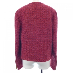 Áo khoác không cổ CHANEL 633464