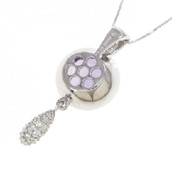 K18WG Mặt dây chuyền Amethyst 5.40CT - Hàng hiệu Chính hãng 864964