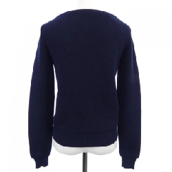 Áo len cổ thuyền cotton PRADA 627048