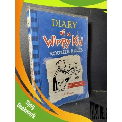 (TẶNG BOOKMARK) Diary of a wimpy kid 2 Rodrick rules mới 80% bẩn nhẹ, có vết mực bút highlight RBK1001 Jeff Kinney NGOẠI VĂN