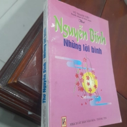Thơ NGUYỄN BÍNH, Những lời bình