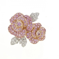 Nhẫn Sapphire K18PG/K18WG 1.10CT 670853