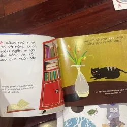 Bộ sách lạ mà quen , quen mà lạ về con vật , đồ vật trái cây phương tiện xung quanh bé  1047536