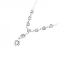 K18WG Dây chuyền kim cương 0.20CT - Hàng hiệu Chính hãng 863006