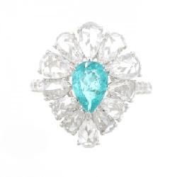 Nhẫn Paraiba Tourmaline PT950 0.50CT 670957