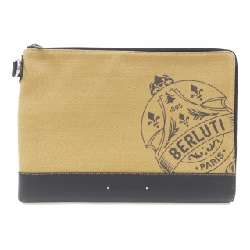 Berluti ニノGMロッジキャンバスクラッチ BAG - Hàng hiệu Authentic