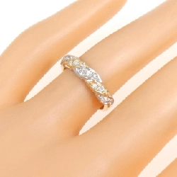 Nhẫn kim cương K18YG/PT900 0.20CT 667923