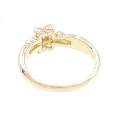 Nhẫn kim cương hoa K18YG 0.31CT 672138