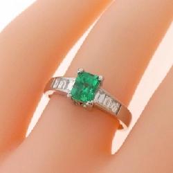Nhẫn Emerald PT900 0.47CT 670121