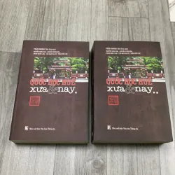 Quốc học huế xưa và nay. Full bộ 2 cuốn. 6b1