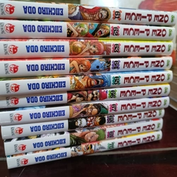 Combo 10 cuốn One Piece bìa áo tùy chọn 222554