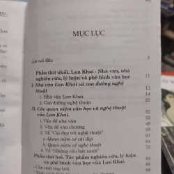 Sách: Tác phẩm nghiên cứu lý luận và phê bình văn học - Lan Khai (A2) 576455
