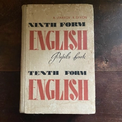 English pupil's book, Ninth form, Tenth form - A.Starkov, R.Dixon