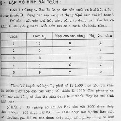 Cuốn photo Quy hoạch tuyến tính (Lý thuyết & Bài tập có lời giải) 14075