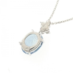 K18WG Dây chuyền Aquamarine 1.03CT - Hàng hiệu Chính hãng 846388