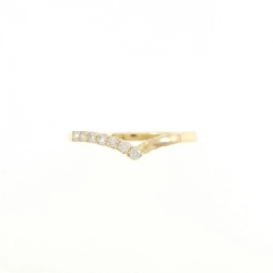 【Sản phẩm mới】Nhẫn kim cương K18YG 0.10CT 672403