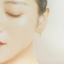 K18YG Khuyên tai - Hàng hiệu Chính hãng 870295