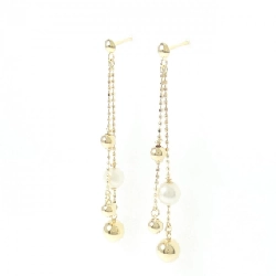 K18YG Bông tai ngọc trai nước ngọt - Hàng hiệu Chính hãng 867003