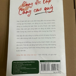 Càng độc lập càng cao quý 473969