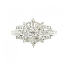 Nhẫn kim cương K18WG 0.62CT 671520