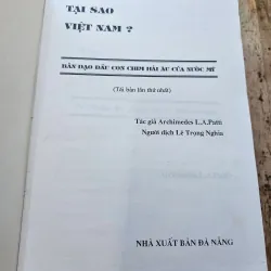 Tại sao Việt Nam - Why Việt Nam tác giả cựu thiếu tá tình báo Mỹ 759602