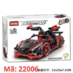 Bộ lego siêu xe mini 11922