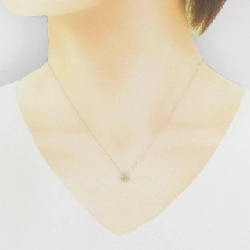 Dây chuyền kim cương K18YG 0.10CT - Hàng hiệu chính hãng 862392