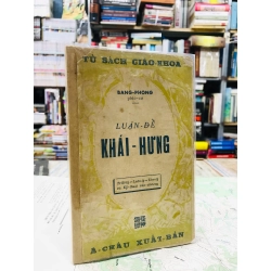 Luận đề về Khái Hưng - Bằng Phong