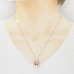 K18PG Morganite Necklace 4.95CT - Hàng hiệu Authentic 857978