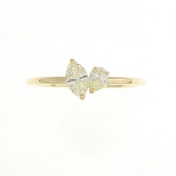 【Sản phẩm mới】Nhẫn kim cương K18YG 0.30CT 671225