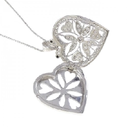 Dây chuyền kim cương 750WG/K18WG 0.35CT - Hàng hiệu Authentic 861517