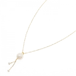 K18YG Ngọc trai Akoya Dây chuyền 6.8mm - Hàng hiệu Chính hãng 860996