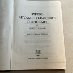 Oxford Advanced Learner’s Dictionary — A S Hornby — 1992s 495665