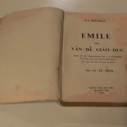 Emile hay vấn đề giáo dục 960402