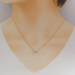 K18YG Dây chuyền kim cương 0.561CT D VS2-SI1 VG-Good - Hàng hiệu Chính hãng 874255