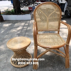 Ghế mây tự nhiên lưới mắt cáo giá rẻ 495990