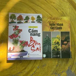 COMBO CẨM NANG BONSAI & SỔ TAY NGHỆ NHÂN CÂY CẢNH 
