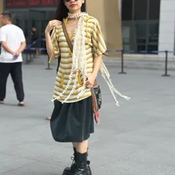 Set đồ nữ style độc lạ ( tặng kèm khăn) 673761