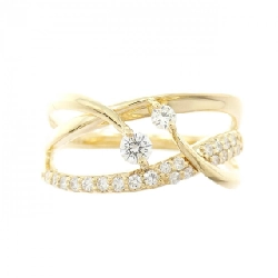 Nhẫn kim cương K18YG 0.22CT - Hàng hiệu Authentic 854202