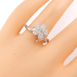 Nhẫn kim cương hoa PT900 1.00CT 666857