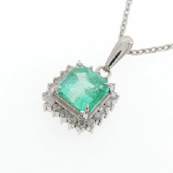 Dây chuyền Emerald PT900/PT850 1.34CT - Hàng hiệu Chính hãng 858205