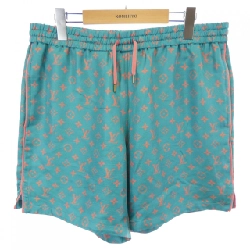 Quần short lụa monogram Louis Vuitton HTP06WUPP - Hàng hiệu chính hãng