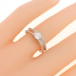 Nhẫn Solitaire Ester Van Cleef & Arpels 0.32CT D IF 3EXT - Hàng hiệu Authentic 842361