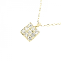 K18YG Dây chuyền kim cương 0.10CT - Hàng hiệu Chính hãng 863957