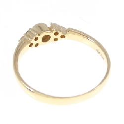 Nhẫn kim cương K18YG 0.18CT 673527