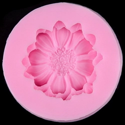 Khuôn silicon làm rau câu hoa cúc đơn 2 tầng - Mã số 1214 338660