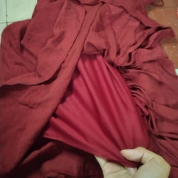 Đầm đi tiệc 2 dây màu đỏ size M 493003