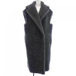 Max Mara 127602 Áo gile dài Teddy Bear - Hàng hiệu Chính hãng