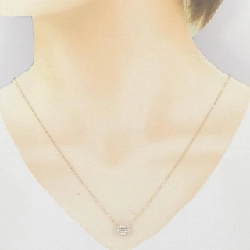 K18PG Dây chuyền kim cương 0.133CT - Hàng hiệu Chính hãng 858877